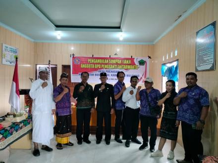 PENGAMBILAN SUMPAH/JANJI BPD DESA PUCAKSARI
